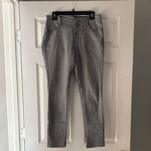 Women's Old Navy Super Skinny Gray Jeans
